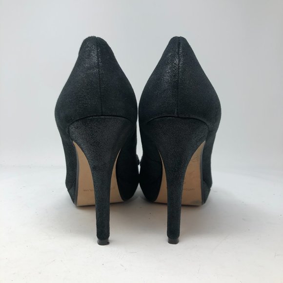 Antonio Melani Womens Black Embellished Heels 10M - Picture 8 of 10